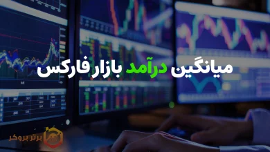 میانگین درآمد بازار فارکس
