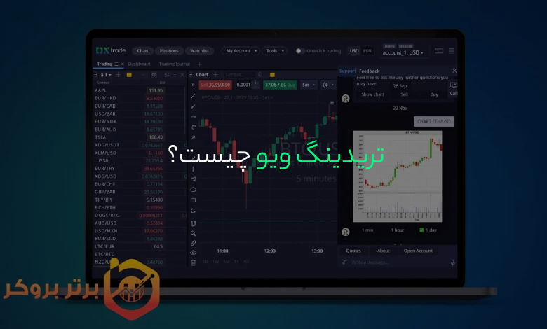 تریدینگ ویو چیست و کاربرد های تریدینگ ویو