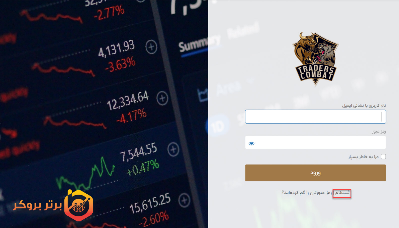 پراپ فرم تریدرز کامبت