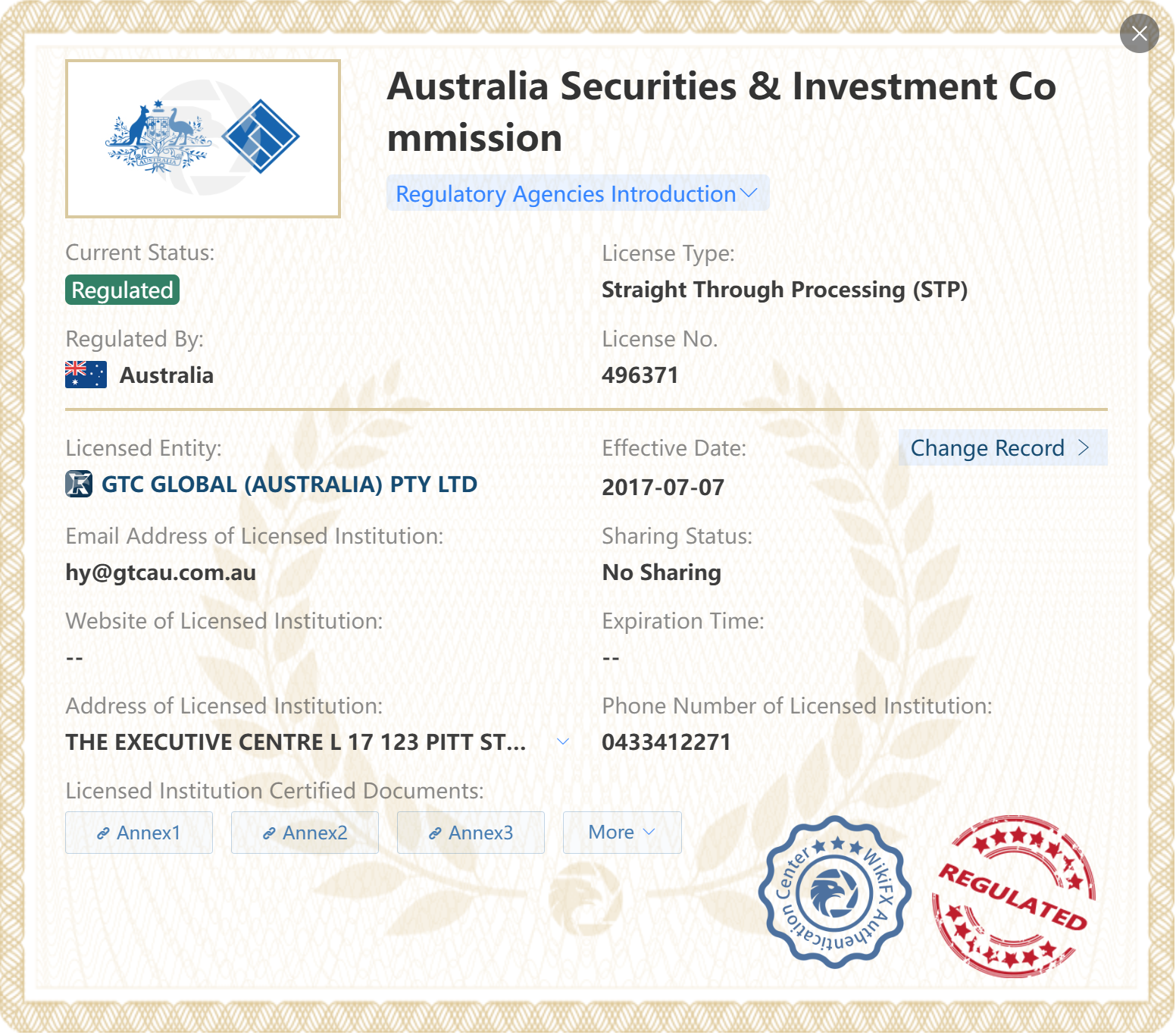 ASIC-regulation-GTCFX