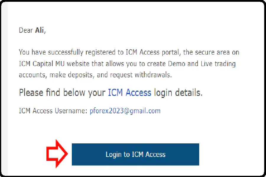 لاگین در بروکر ICM