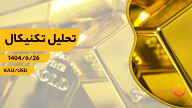 تحلیل تکنیکال XAU/USD (طلا)، 26 شهریور