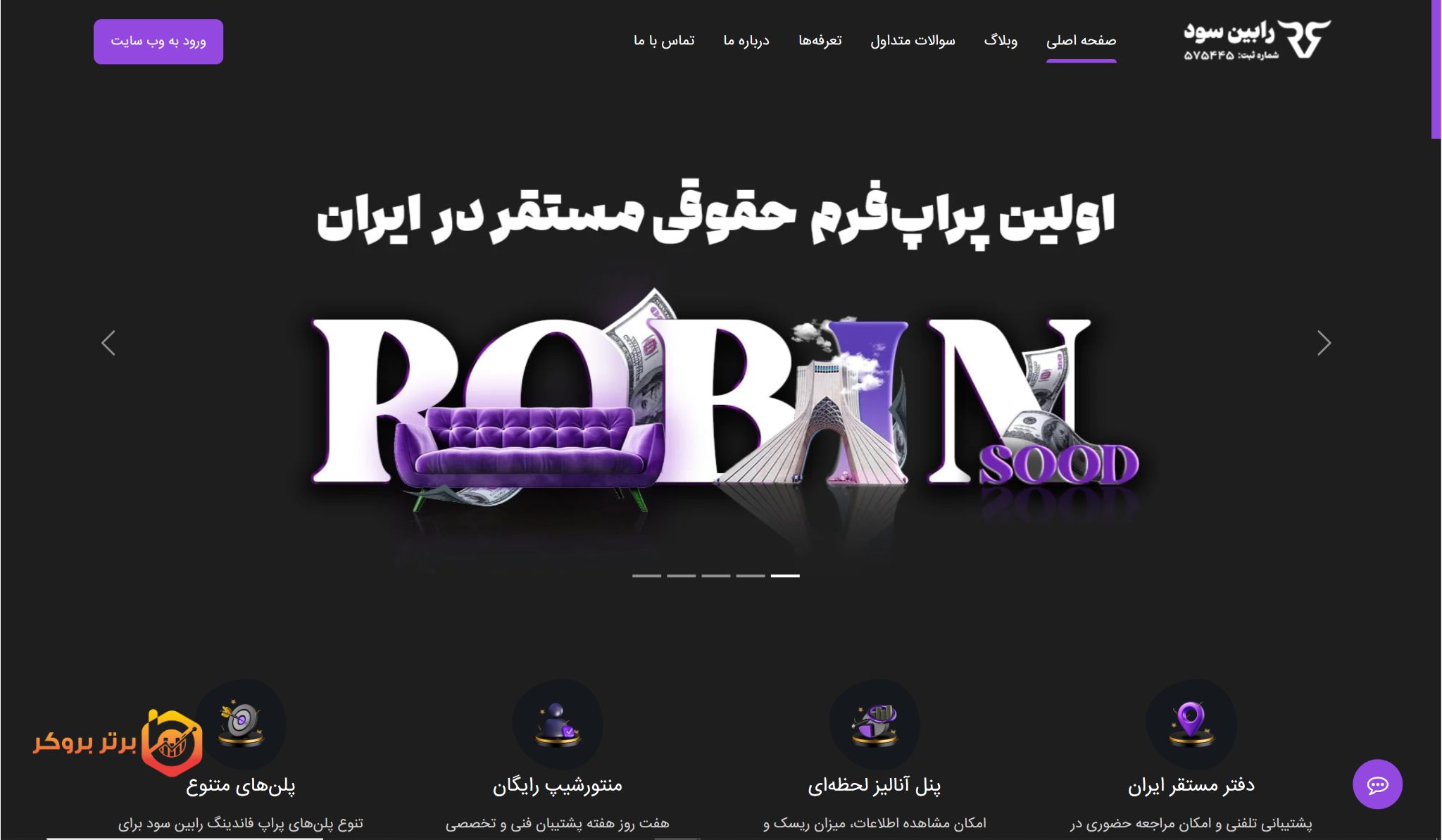 بررسی احراز هویت در پراپ رابین سود