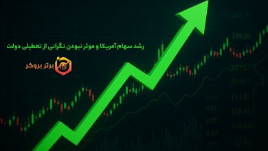 رشد سهام آمریکا و موثر نبودن نگرانی از تعطیلی دولت