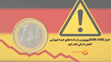 اخبار EUR/USD |یوروپس از داده های خرده فروشی آلمان اندکی افت کرد