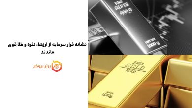 نشانه فرار سرمایه از ارزها، نقره و طلا قوی ماندند
