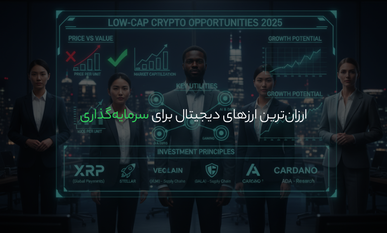 ارزانترین ارزهای دیجیتال برای سرمایهگذاری