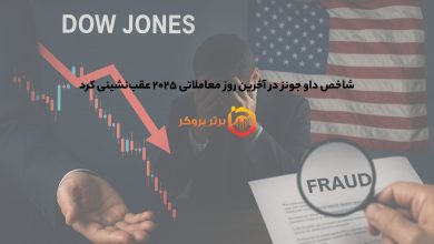 شاخص داو جونز در آخرین روز معاملاتی ۲۰۲۵ عقبنشینی کرد