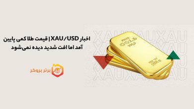 اخبار XAU/USD | قیمت طلا کمی پایین آمد اما افت شدید دیده نمیشود