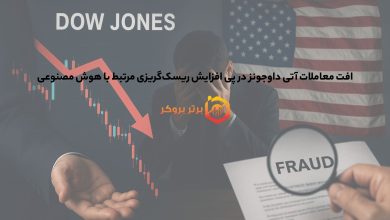 افت معاملات آتی داوجونز در پی افزایش ریسکگریزی مرتبط با هوش مصنوعی