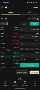 خرید پیشرفته طلا در پلتفرم داریک