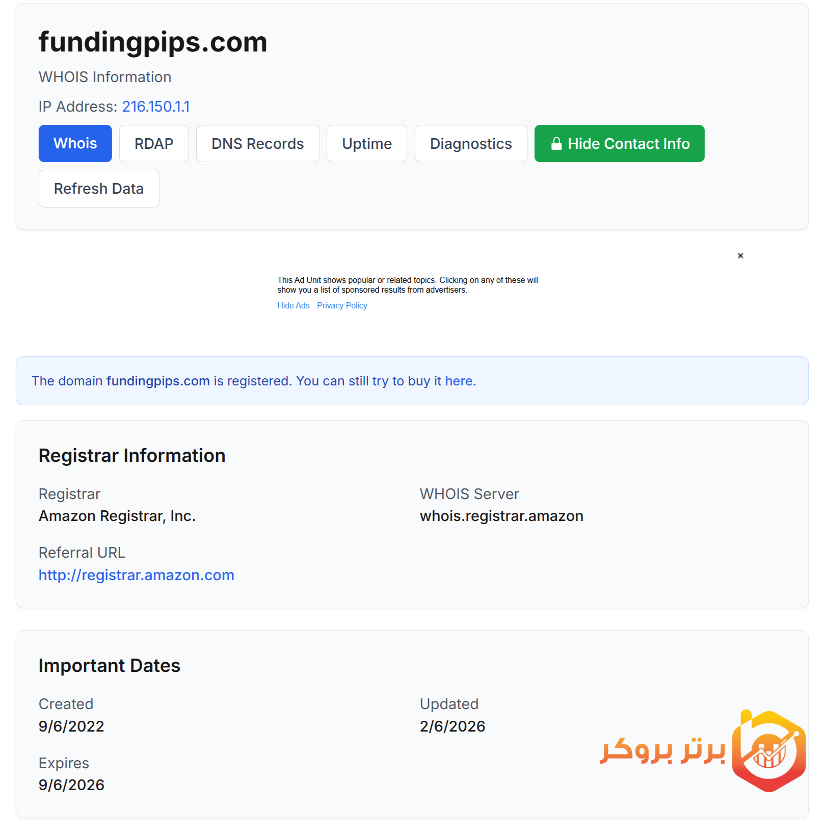 fundingpips-whois-iformation