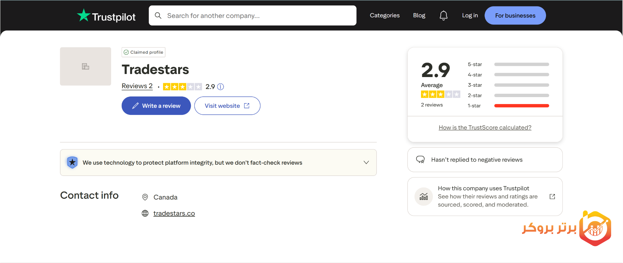 tradestars-trustpilot