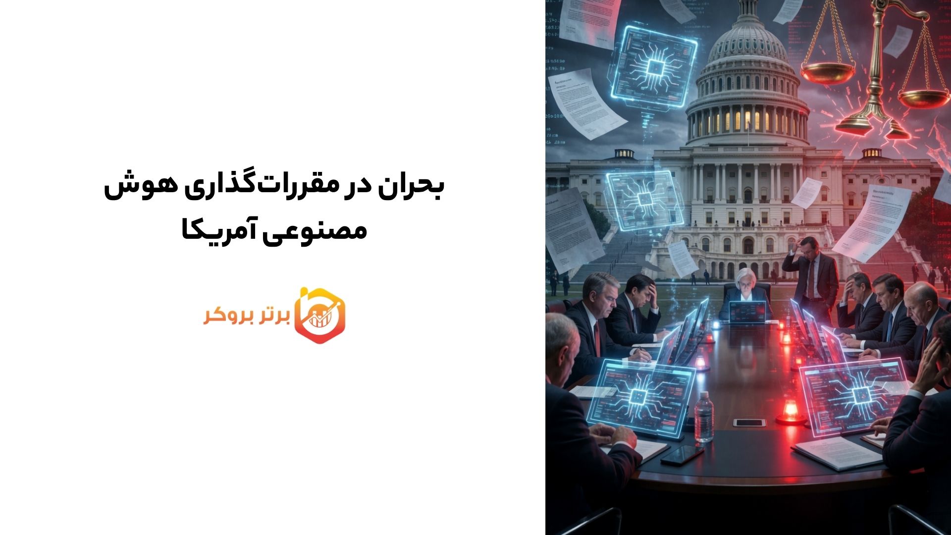 بحران در مقرراتگذاری هوش مصنوعی آمریکا