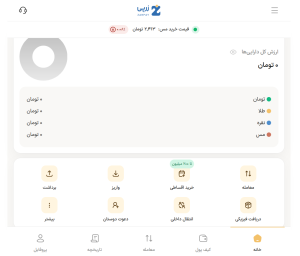 آشنایی با داشبورد و امکانات اصلی زرپی