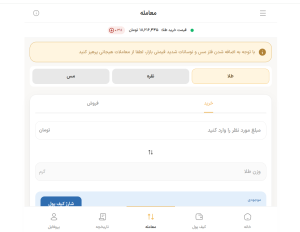 خرید و فروش طلا در زرپی