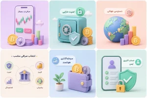 بهترین صرافی ارز دیجیتال برای معامله‌گران حرفه‌ای
