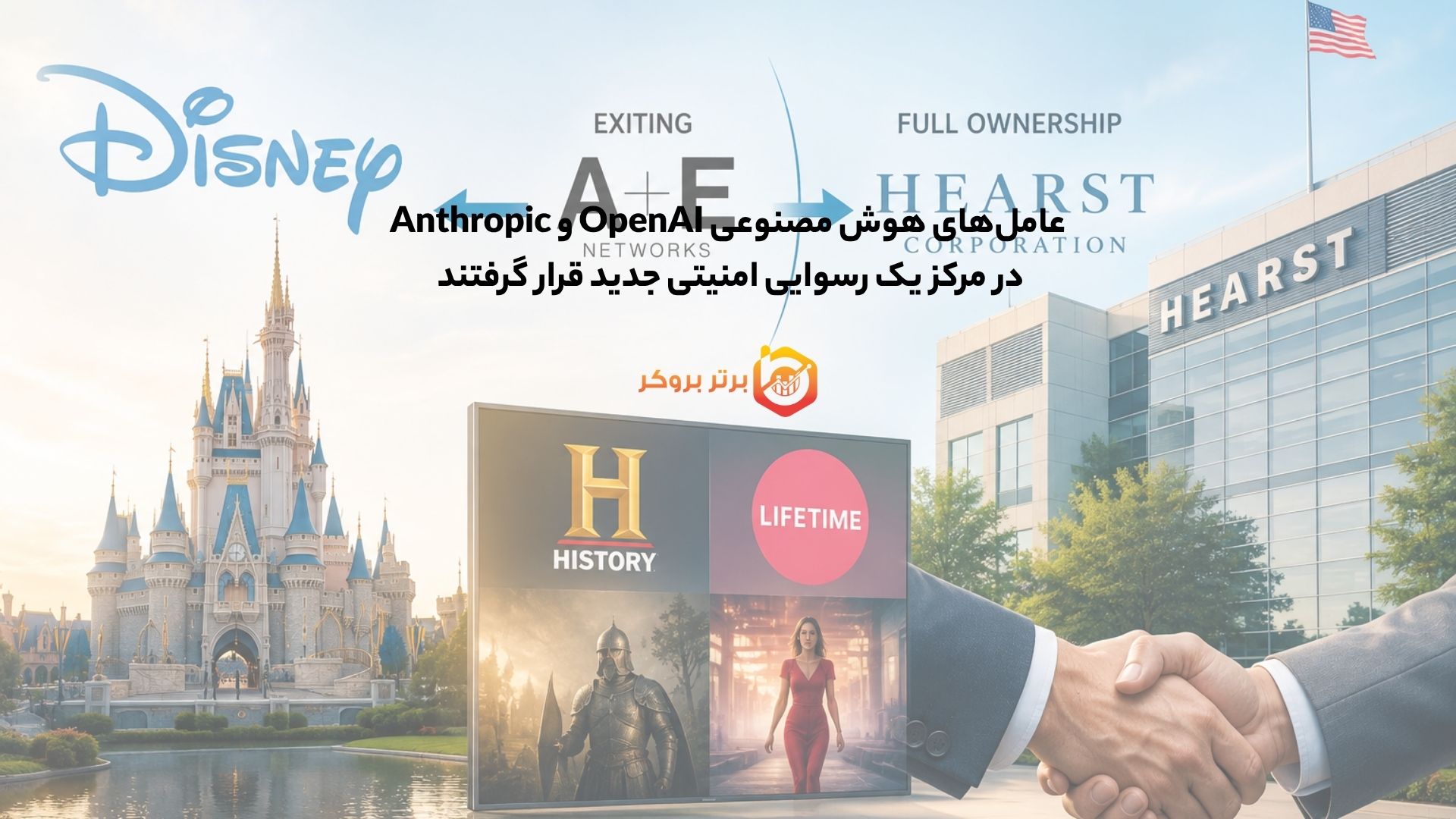 دیزنی از A+E خارج شد؛ هیرست مالک کامل شبکههای تاریخ و لایفتایم شد